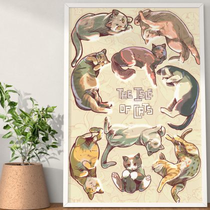 Poster – The isle of cats