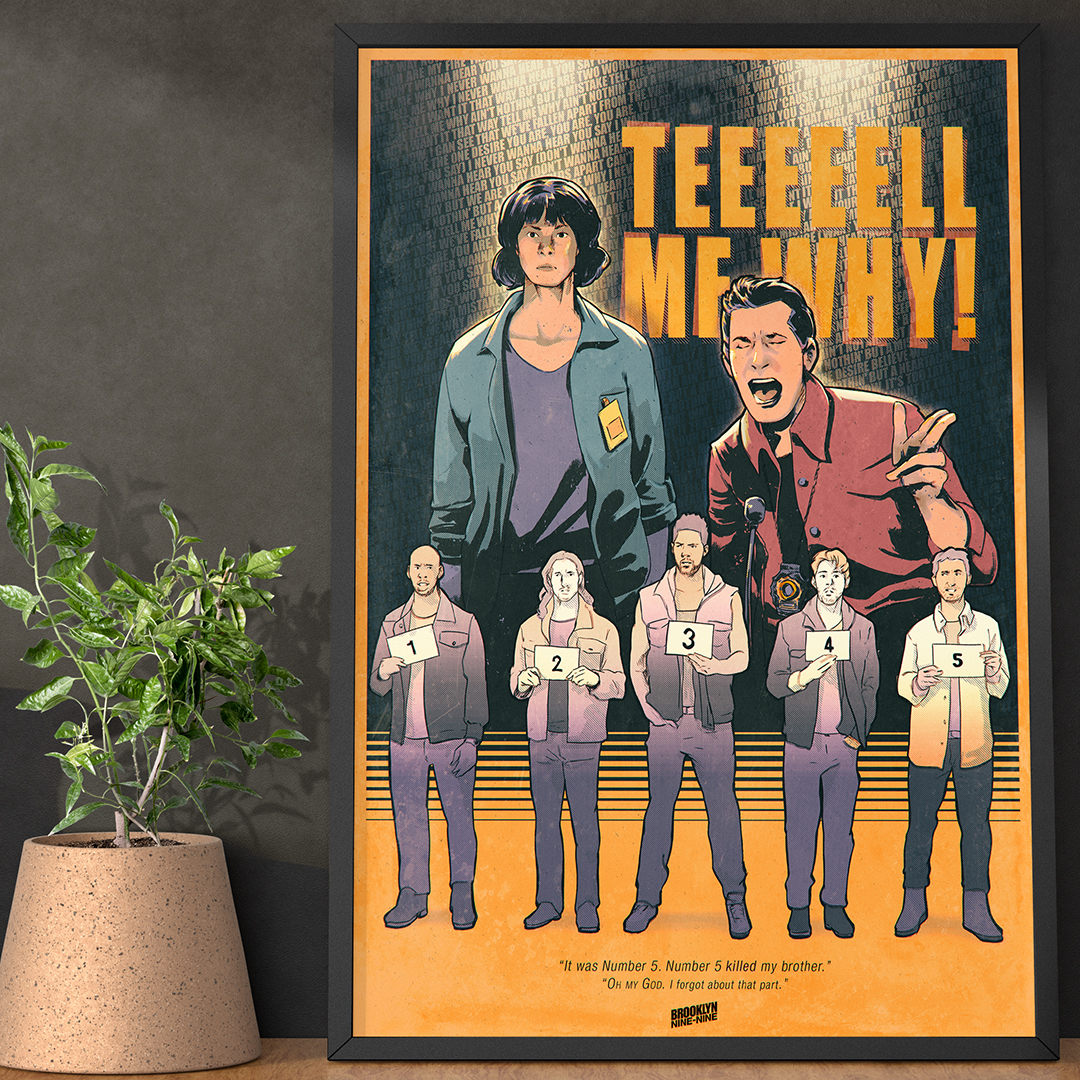 Poster - Tell me why - B99