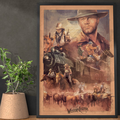 Poster – Western Legends